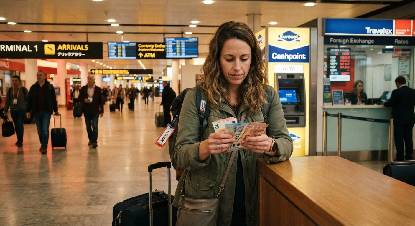 Currency Exchange Abroad: When Airport Kiosks, ATMs, and Local Banks Each Make Sense
