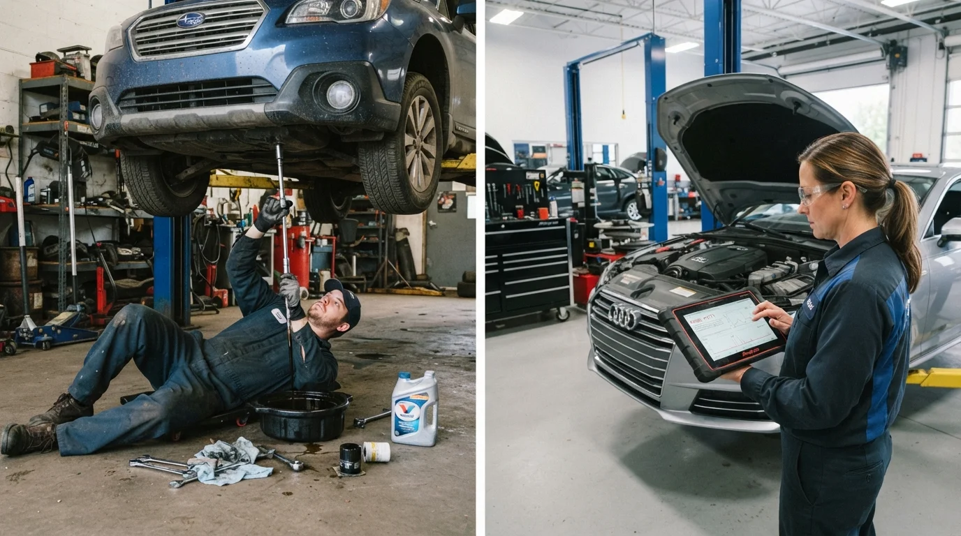 DIY Maintenance vs. Workshop Servicing: Weighing the Trade-Offs