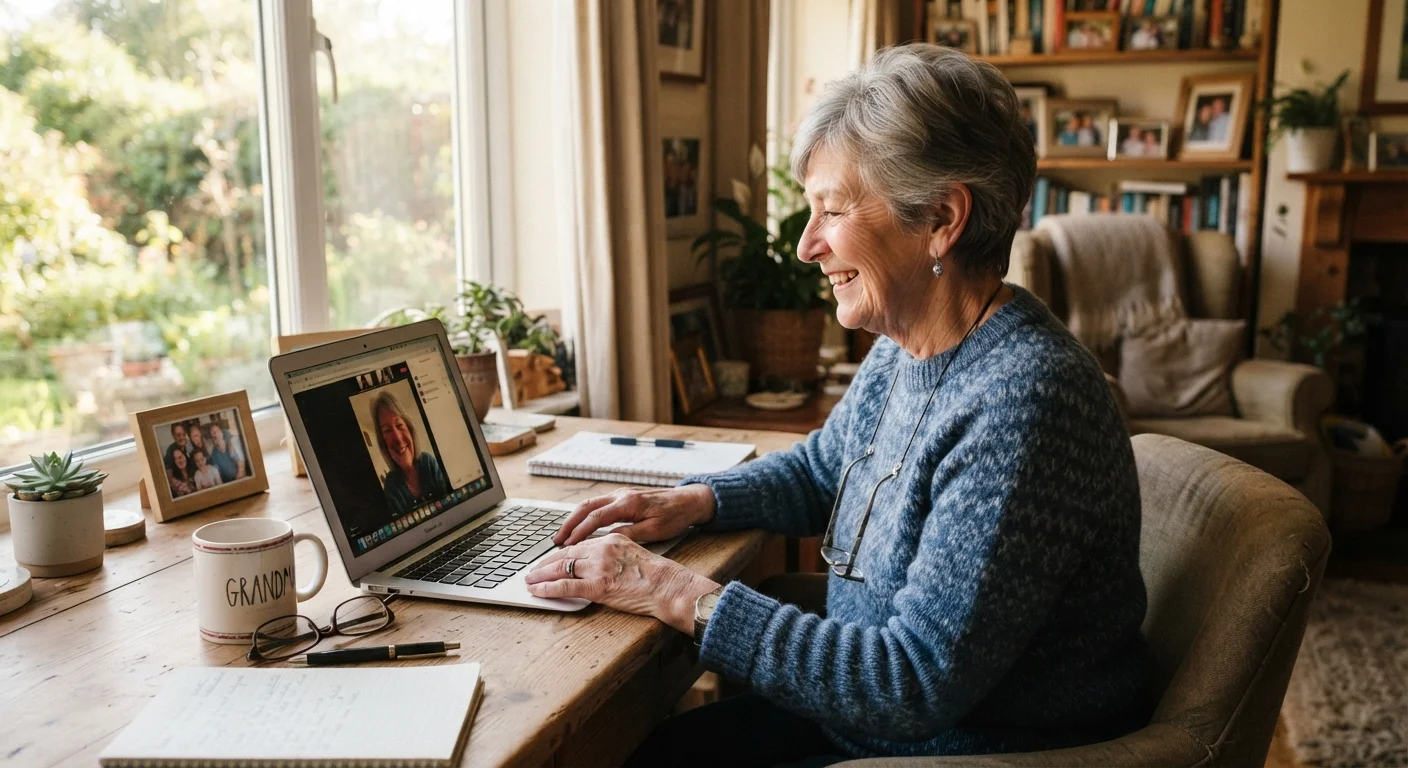 Joining an Online Senior Forum for the First Time