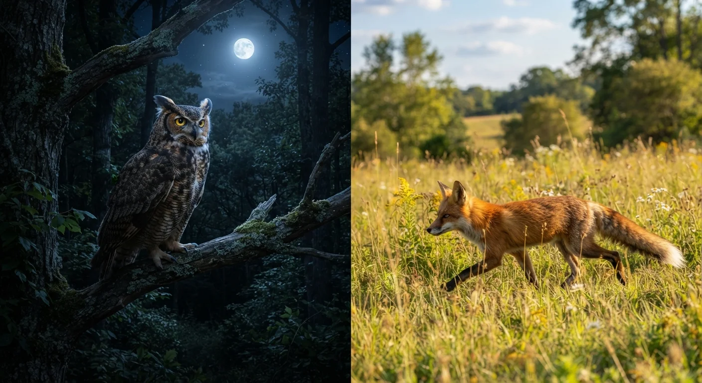 Nocturnal vs. Diurnal Animals: How Light Shapes Wildlife Behaviour