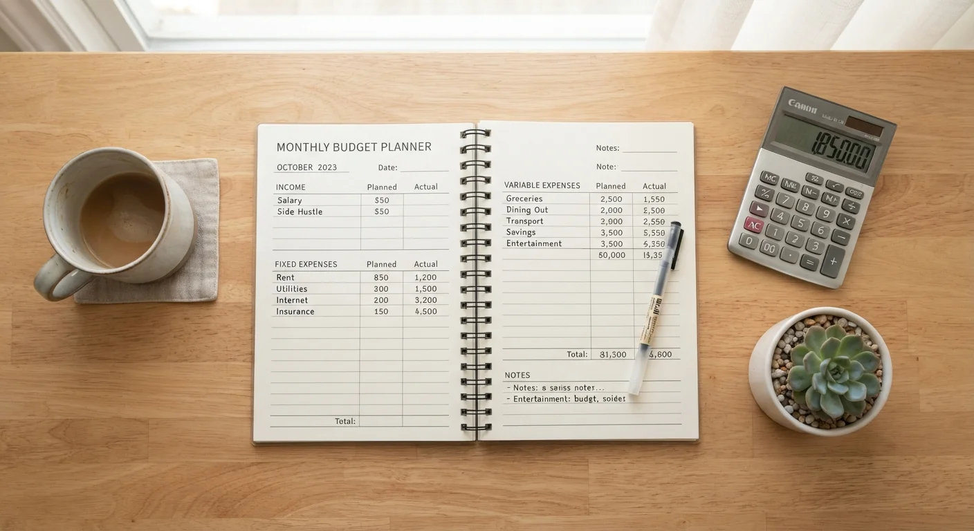 Personal Budgeting from the Ground Up