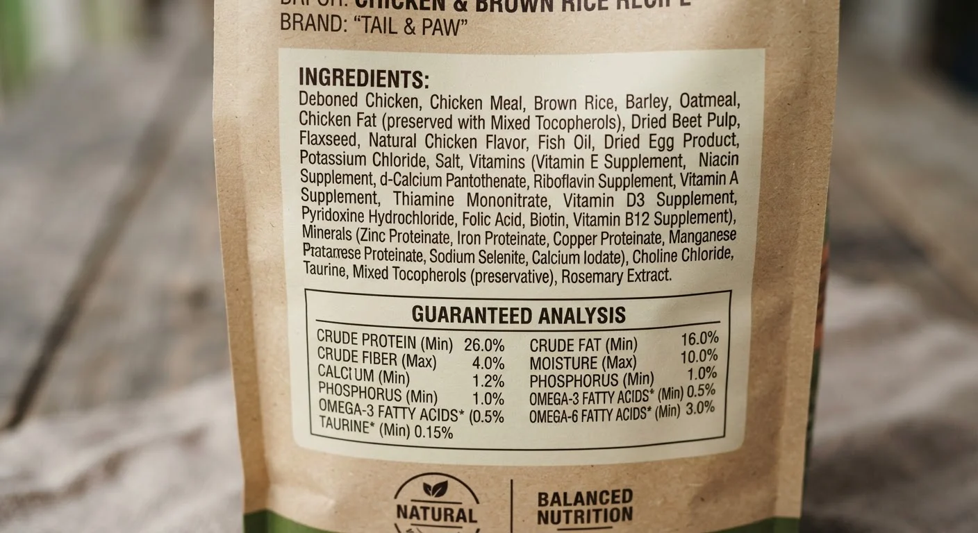 Pet Nutrition Labels Decoded