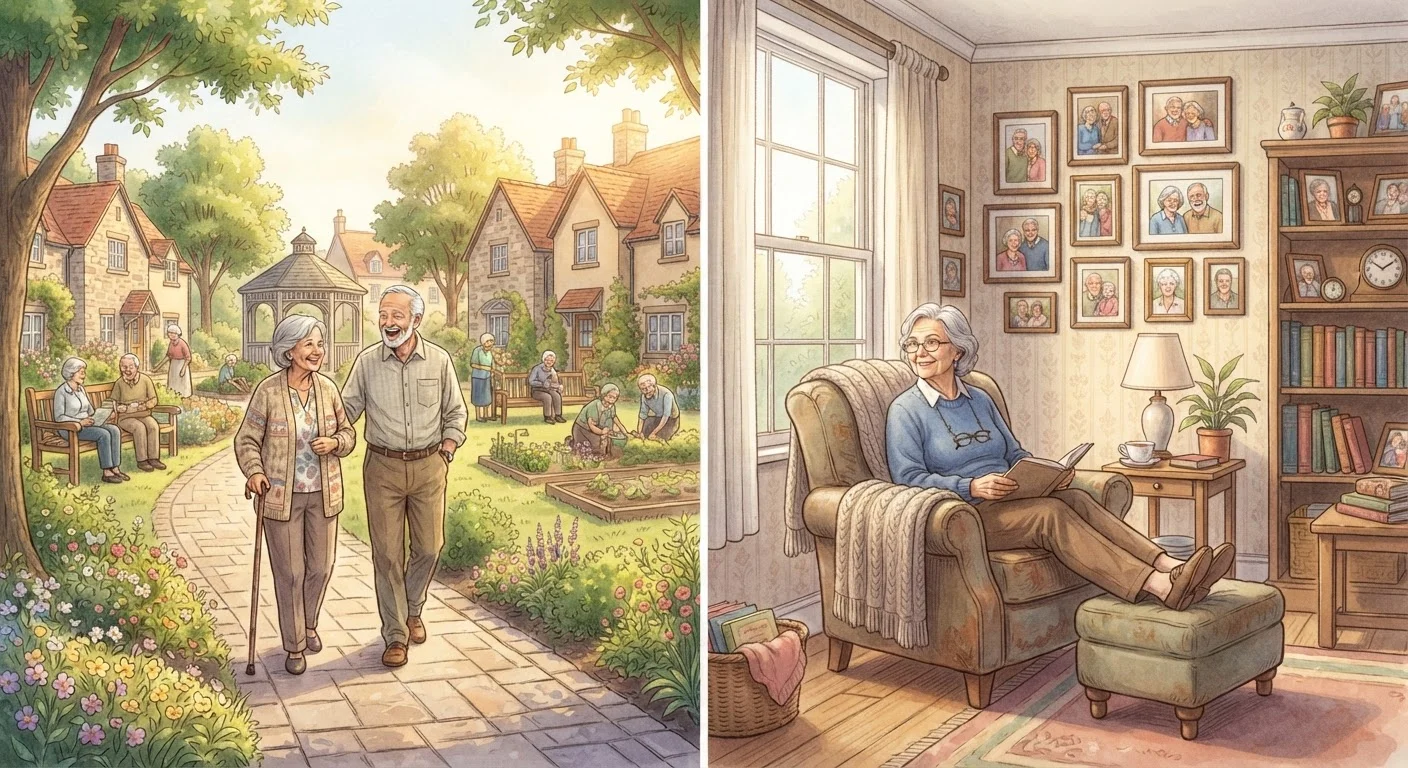 Retirement Villages vs. Aging in Place: Weighing Two Very Different Paths