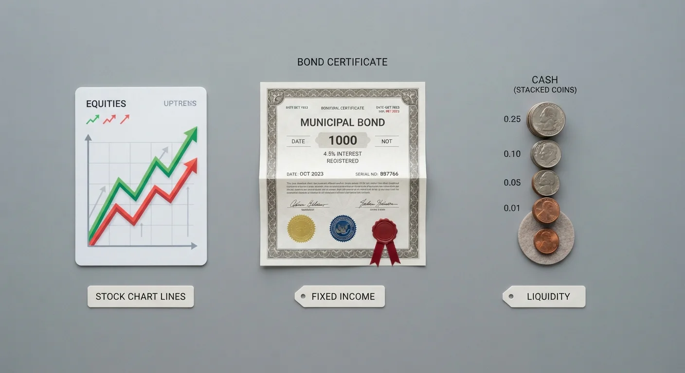Stocks, Bonds, and Cash: Understanding the Three Building Blocks of a Portfolio
