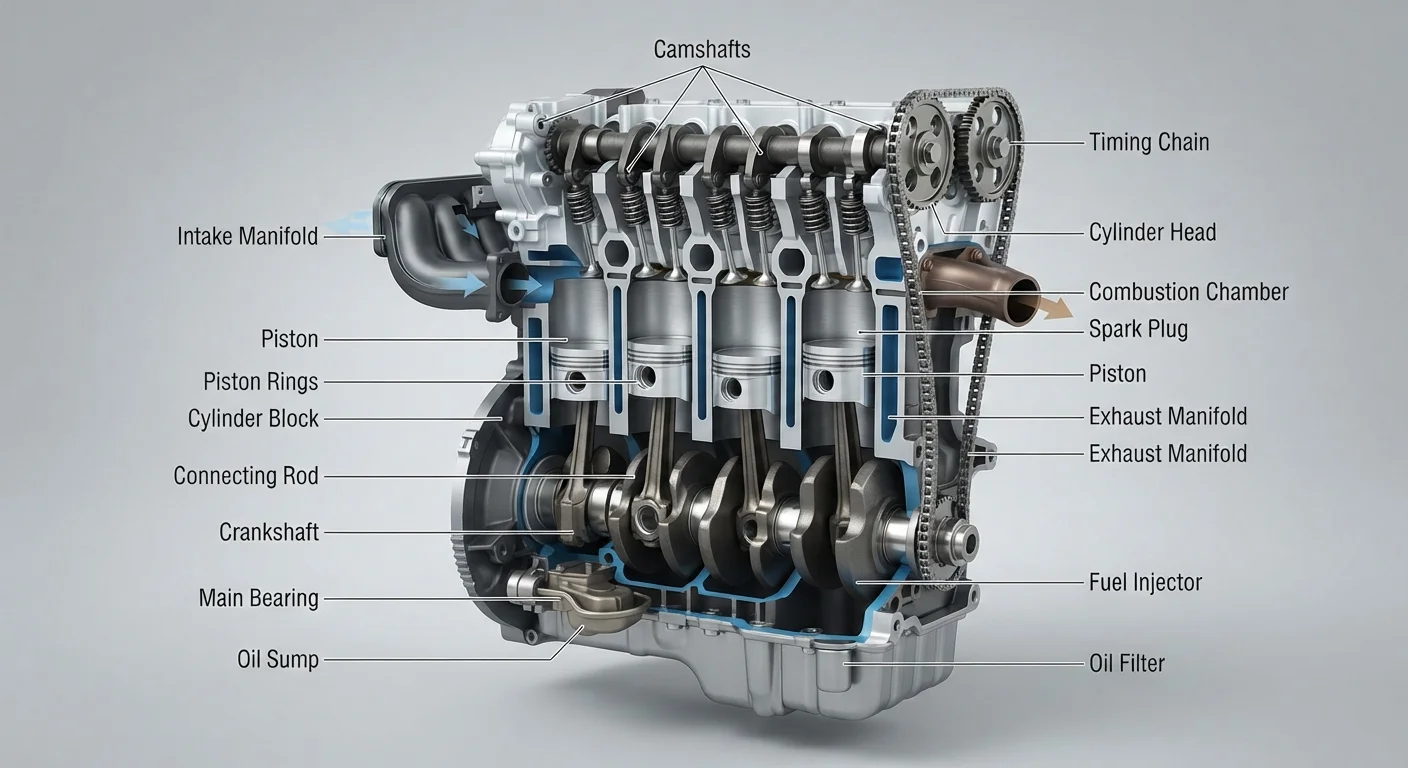 The Anatomy of a Car Engine