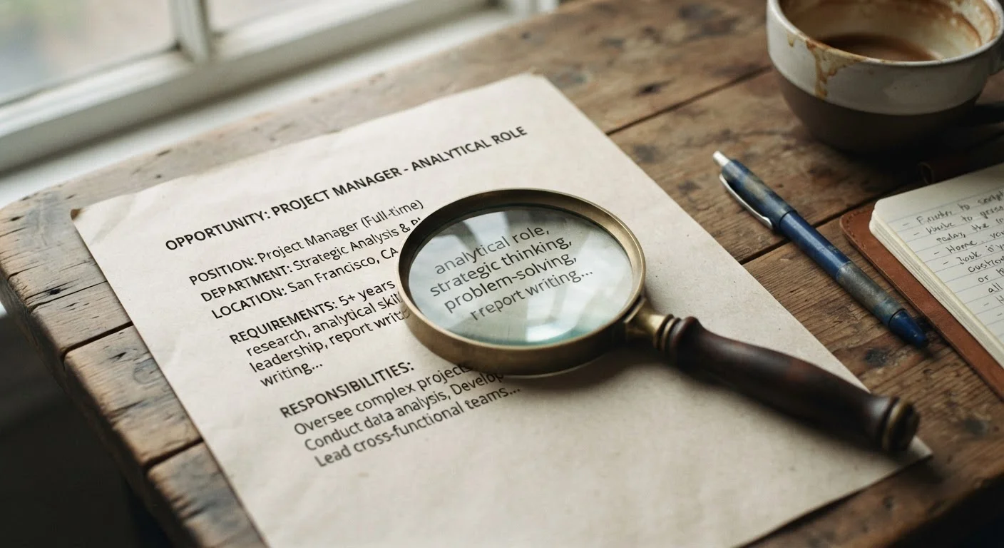 The Hidden Architecture of a Job Posting: What Each Section Actually Signals