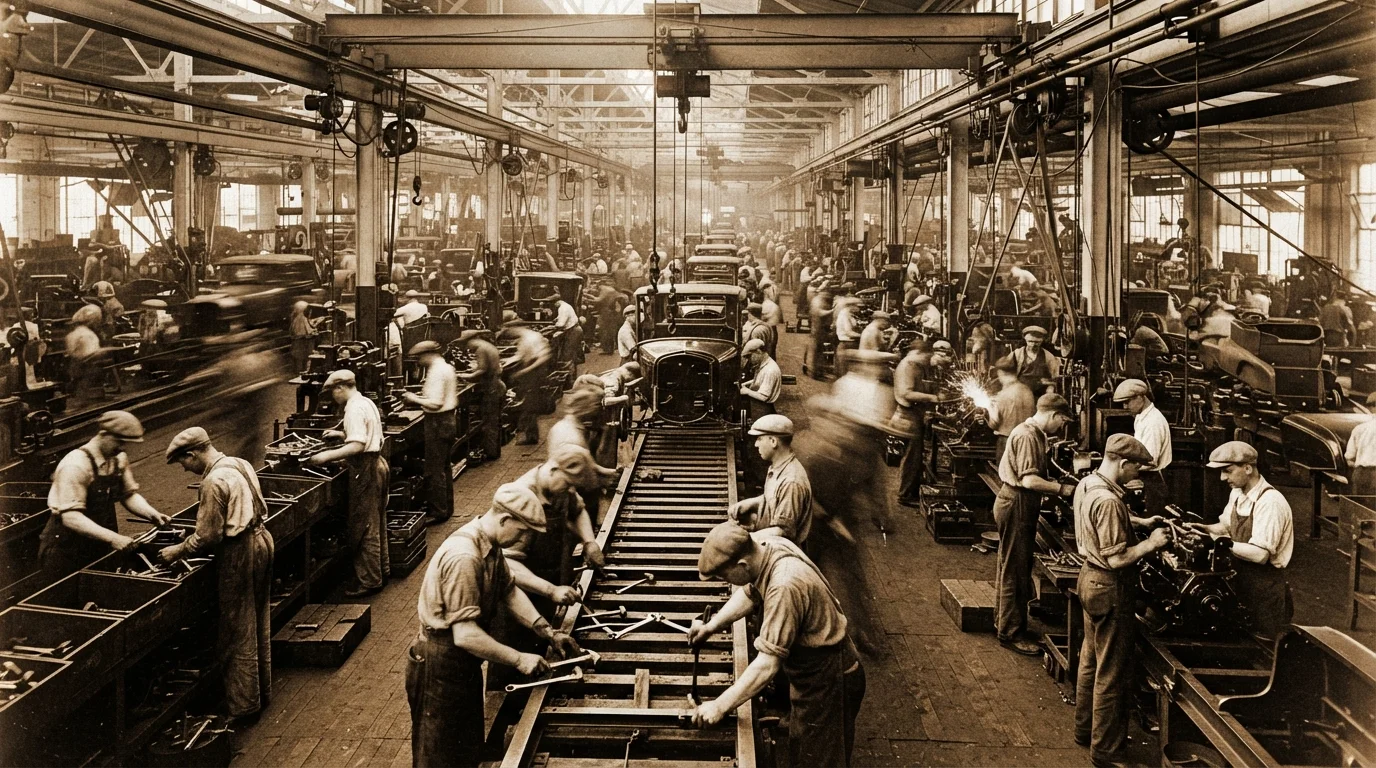 The Origins of Mass Production: How Ford Reshaped the Automobile Industry