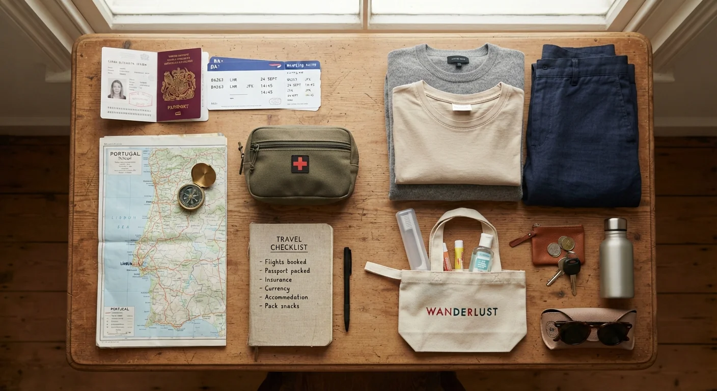 The Pre-Trip Preparation Checklist: 30 Days Out to the Night Before